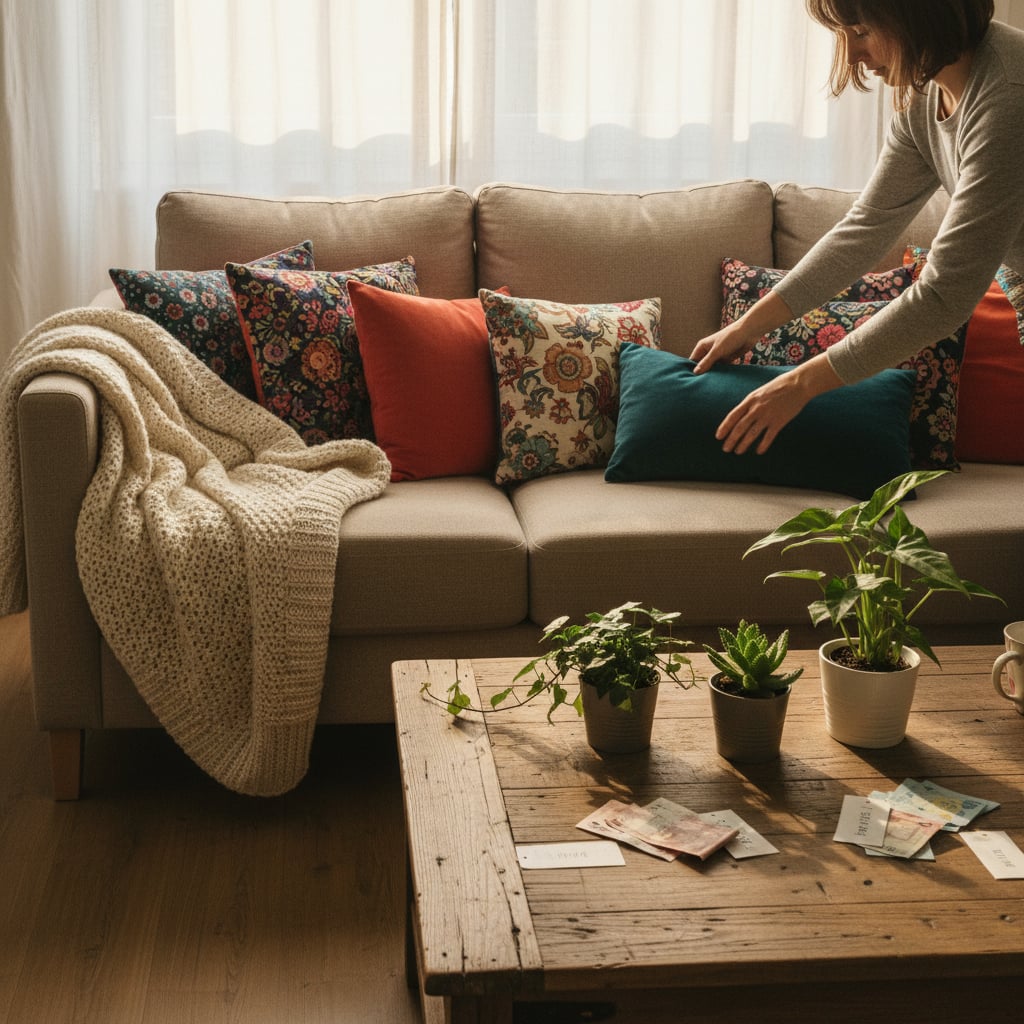 Budgetvriendelijk inrichten: hoe je met €50 je hele woonkamer een nieuwe look geeft
