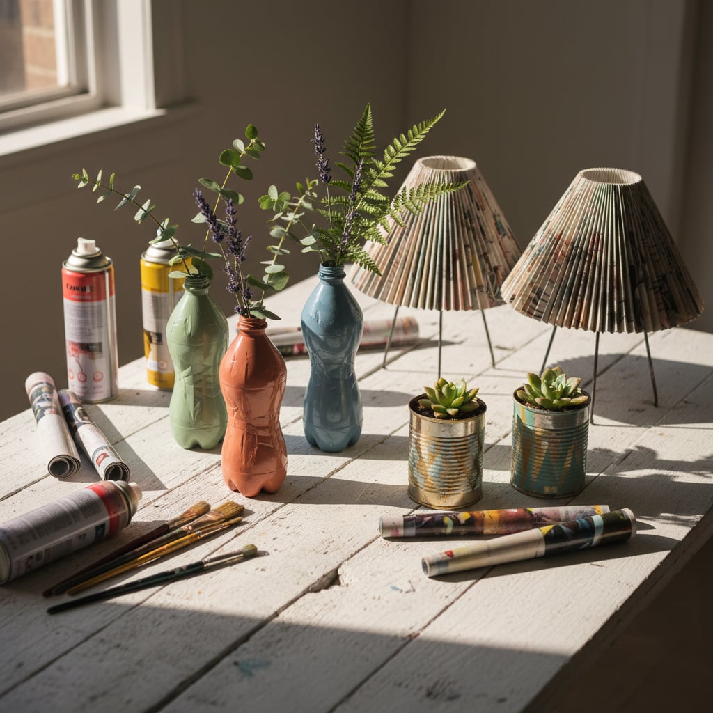 Van afval tot kunst: creatieve DIY projecten met spullen uit de Eurowinkel